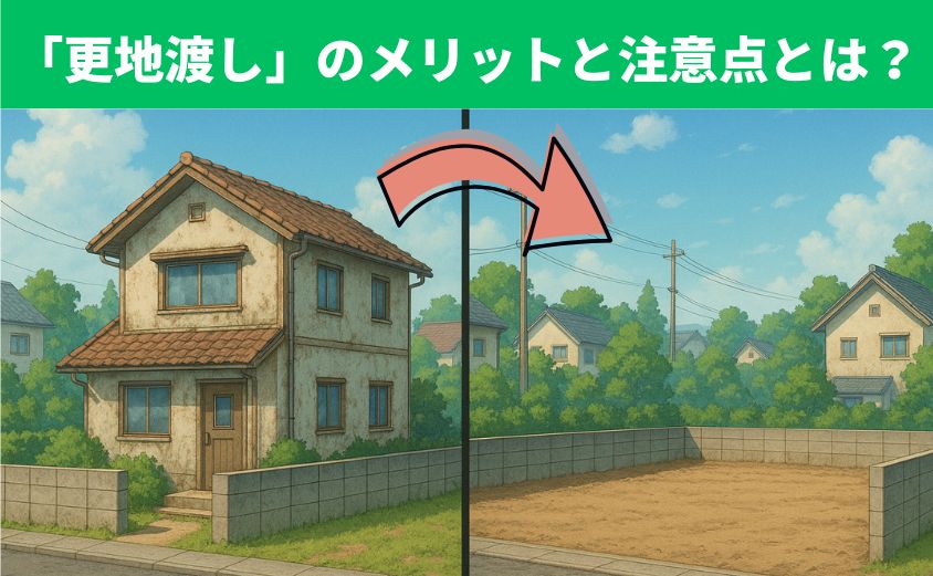 更地渡し　メリット　デメリット　注意点