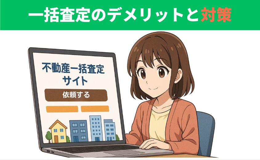 不動産　一括査定　デメリット