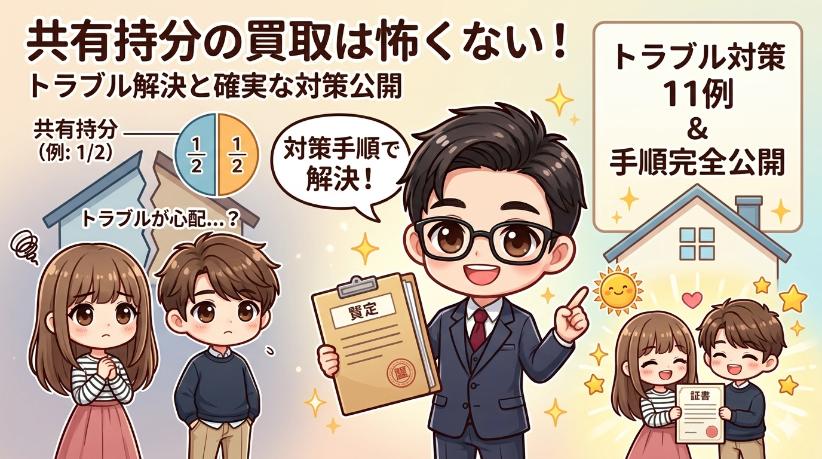 共有持分　買取　トラブル